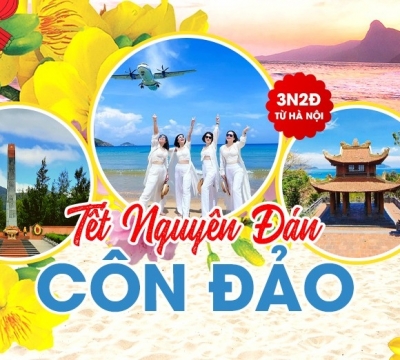 Tour Côn Đảo Tết Nguyên Đán 3 ngày giá tốt khởi hành từ Hà Nội