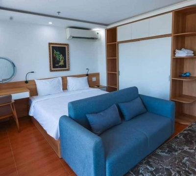 Double Apartment with Balcony and City View