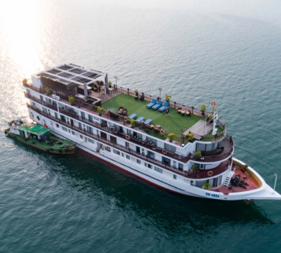 du thuyền Amanda cruise halong bay 5 *  ( 2 day 1 night )